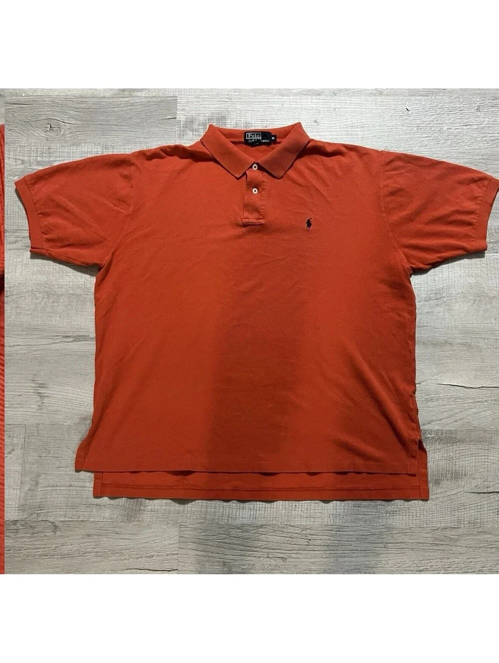 Polo Ralph Lauren Mens XL Orange Classic Fit Polo Shirt